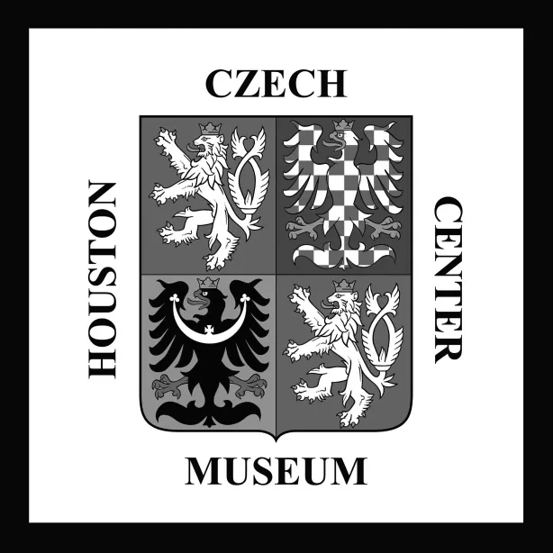 Czech Center Museum Houston logo with crest.