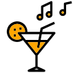 Pac-Man game logo with character and pellet.